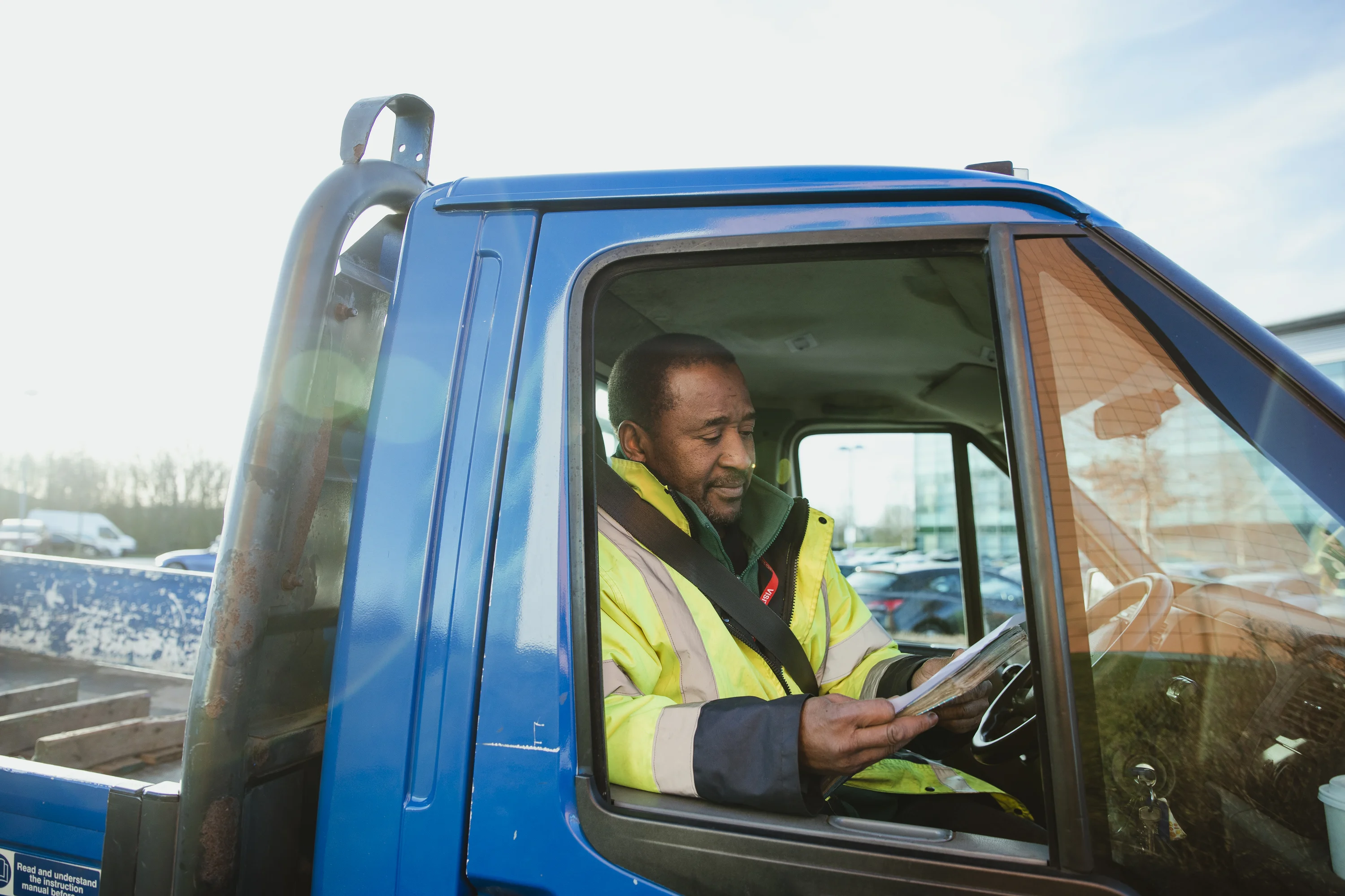 Chauffeur de camion